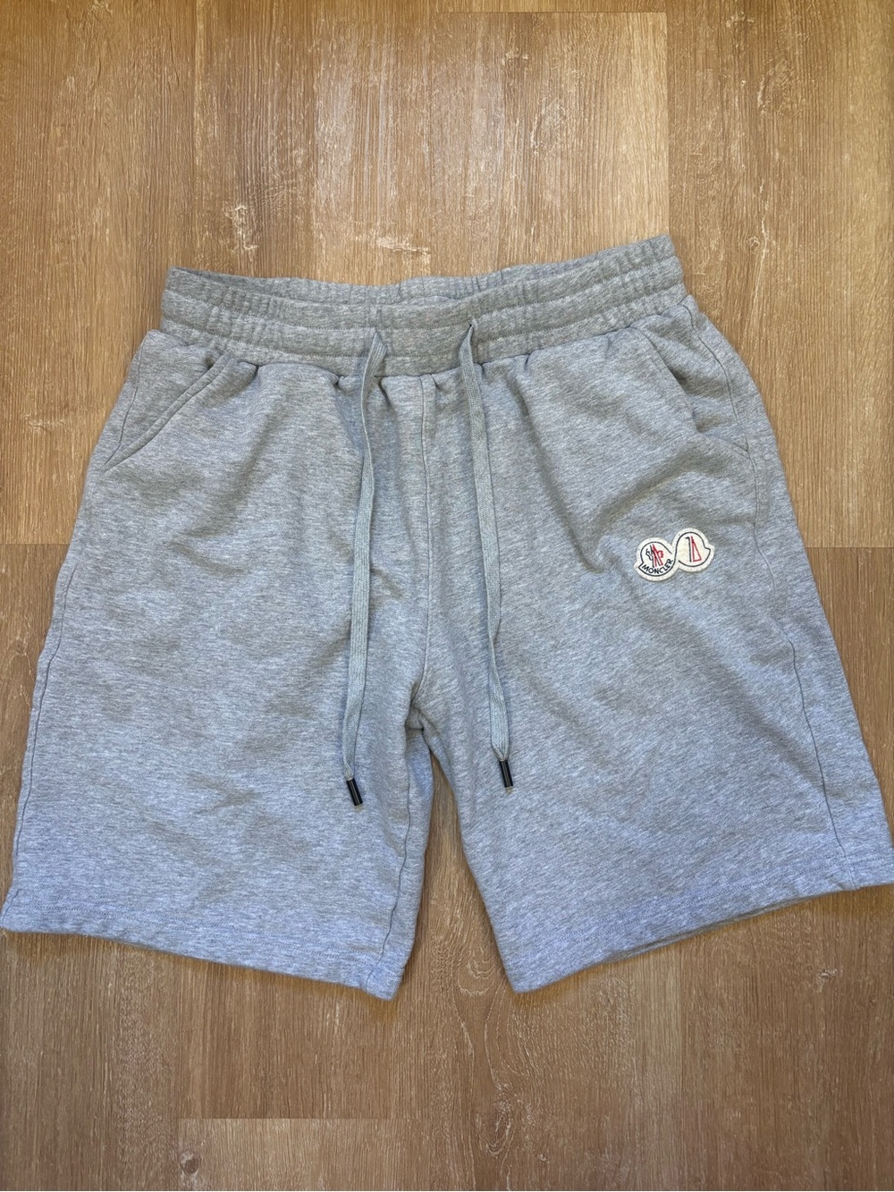 Moncler Men’s Gray Sweat Shorts